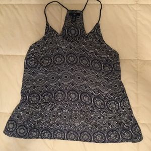 Gap ruffle tank
